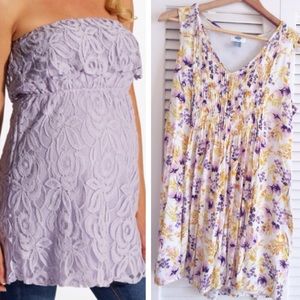 Maternity tops